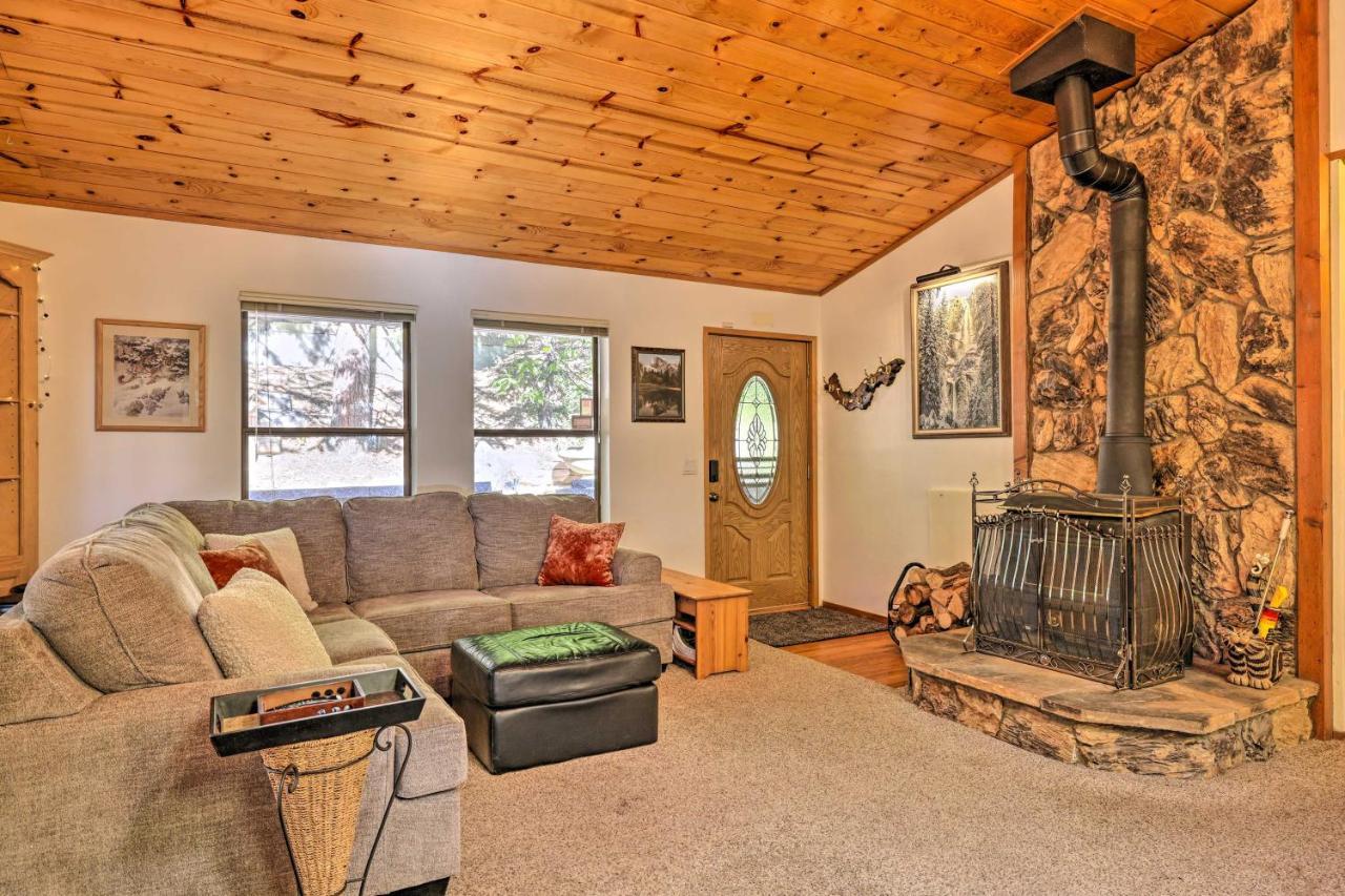 Quiet Twain Harte Cabin With Deck And Forest Views! المظهر الخارجي الصورة