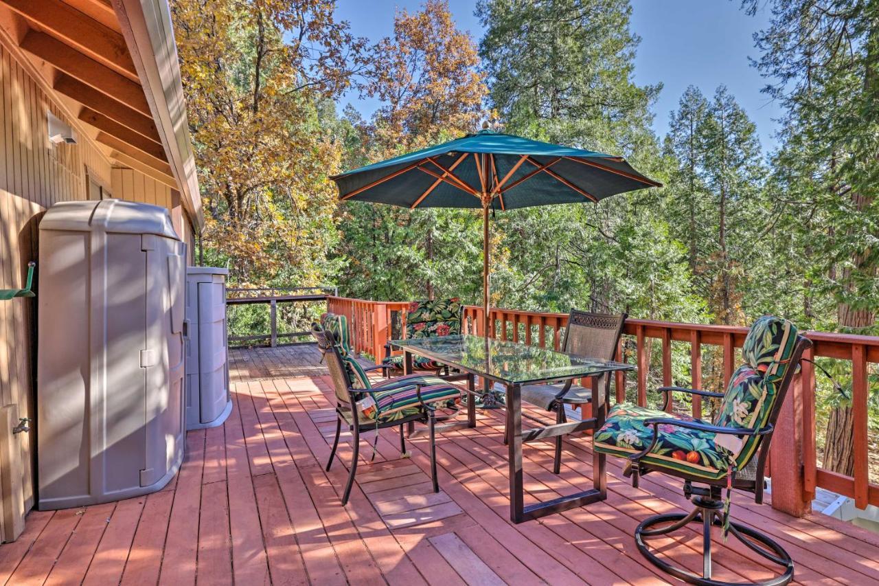 Quiet Twain Harte Cabin With Deck And Forest Views! المظهر الخارجي الصورة