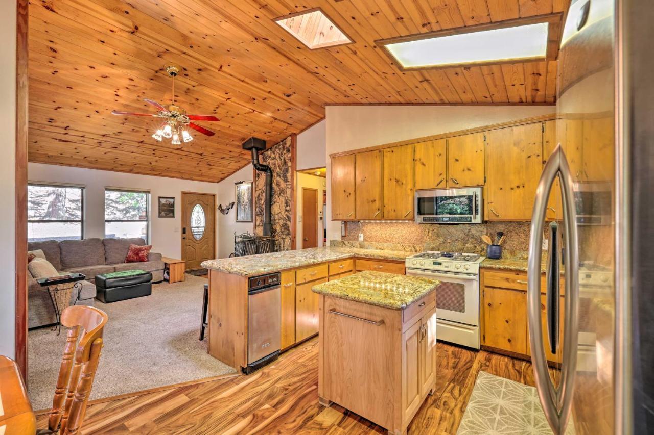 Quiet Twain Harte Cabin With Deck And Forest Views! المظهر الخارجي الصورة