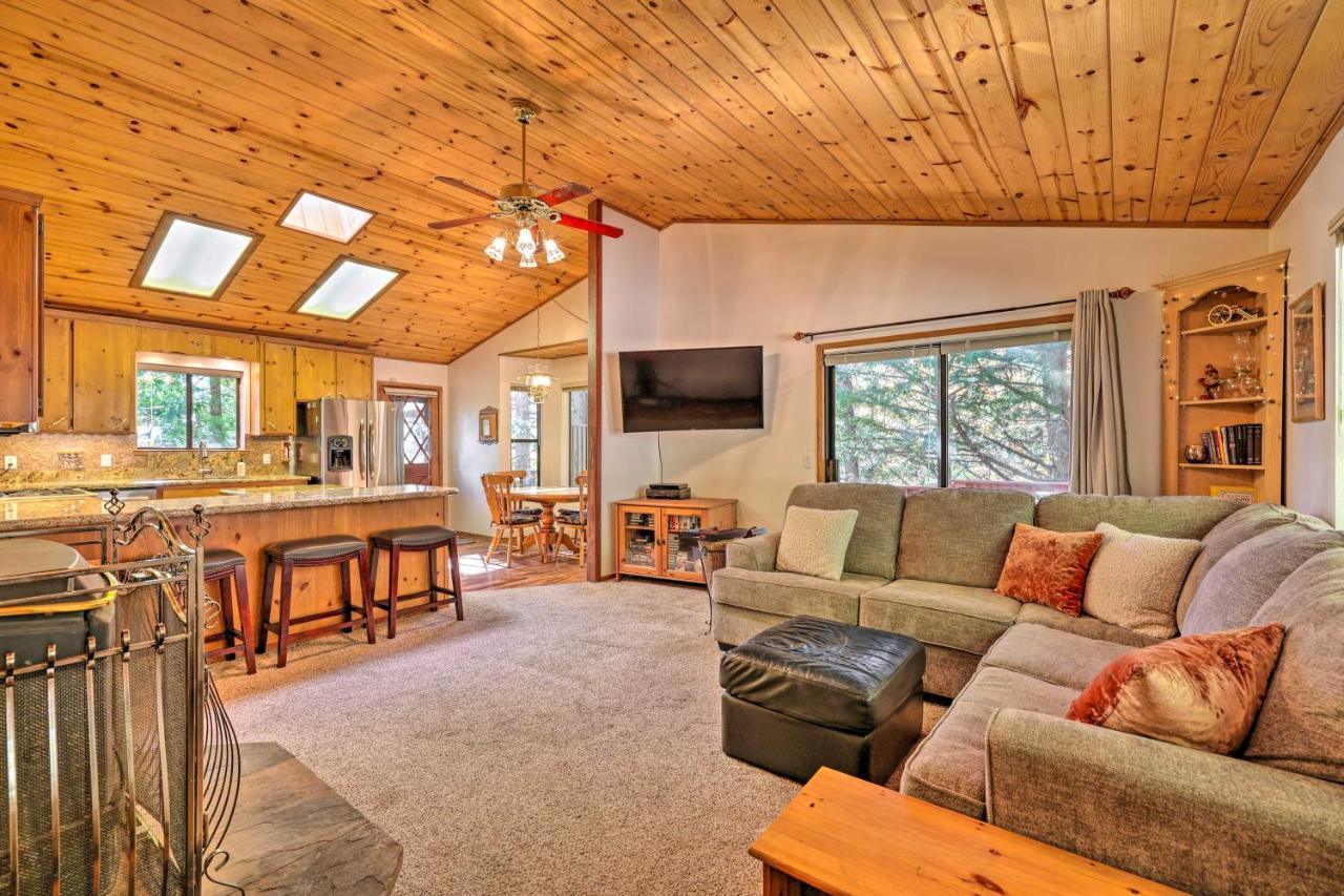 Quiet Twain Harte Cabin With Deck And Forest Views! المظهر الخارجي الصورة