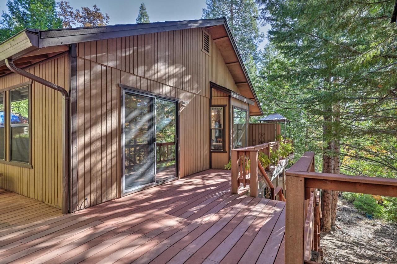 Quiet Twain Harte Cabin With Deck And Forest Views! المظهر الخارجي الصورة