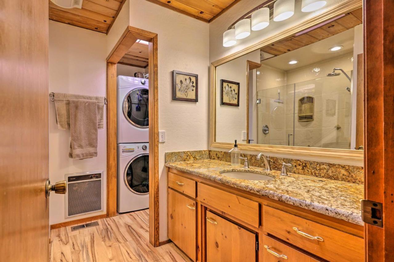 Quiet Twain Harte Cabin With Deck And Forest Views! المظهر الخارجي الصورة
