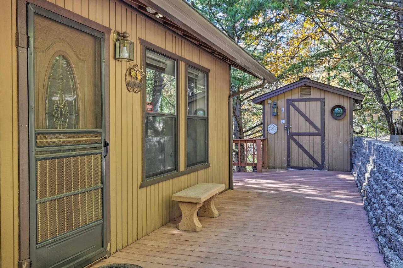 Quiet Twain Harte Cabin With Deck And Forest Views! المظهر الخارجي الصورة