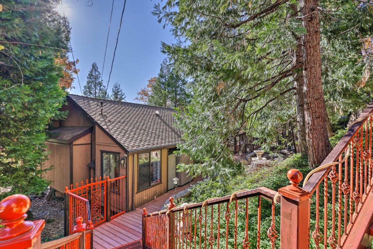 Quiet Twain Harte Cabin With Deck And Forest Views! المظهر الخارجي الصورة