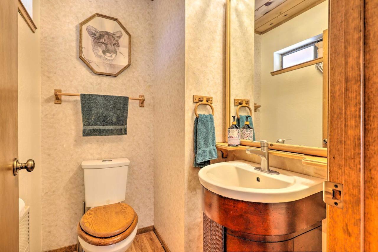 Quiet Twain Harte Cabin With Deck And Forest Views! المظهر الخارجي الصورة