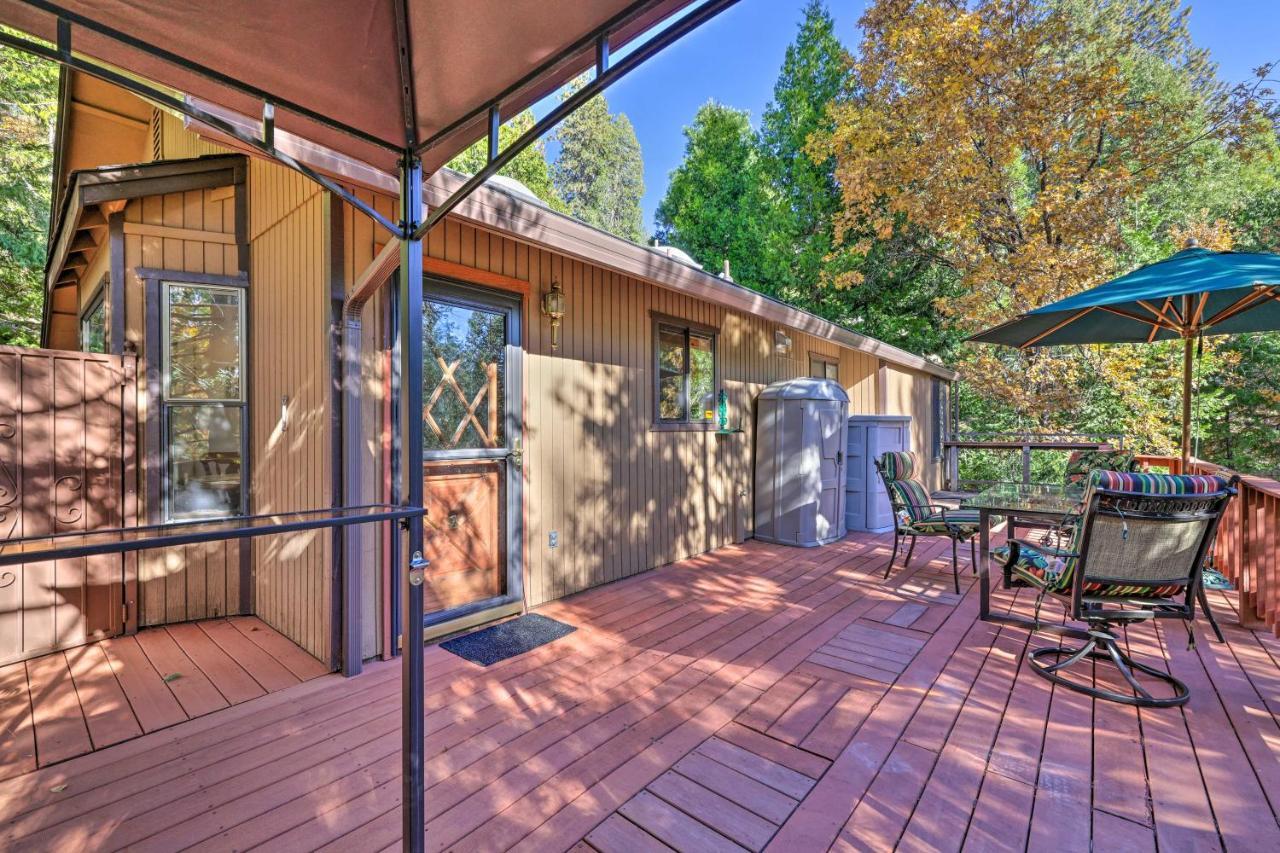Quiet Twain Harte Cabin With Deck And Forest Views! المظهر الخارجي الصورة